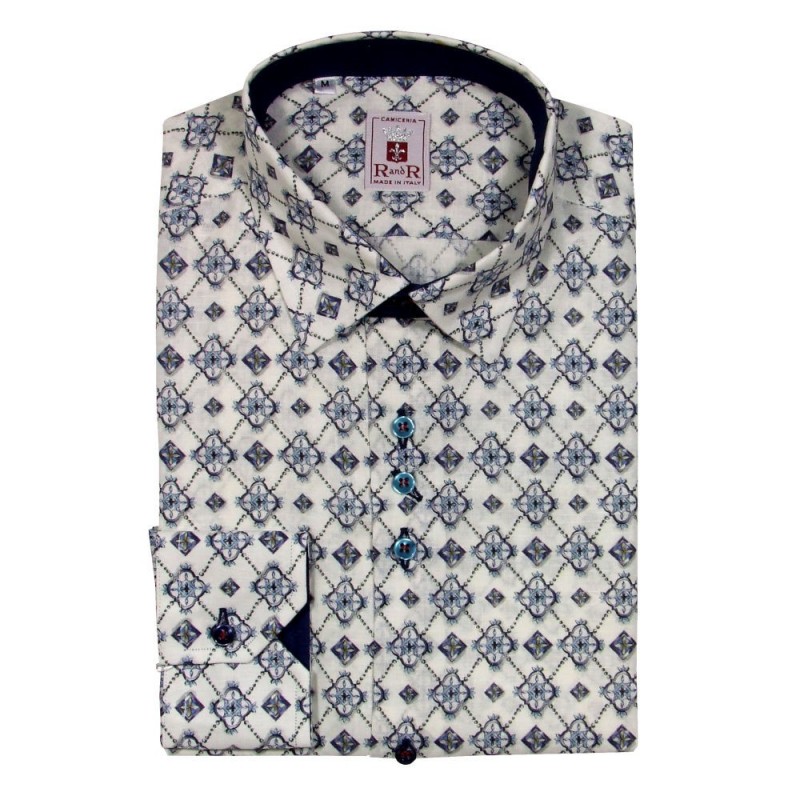 Men's custom shirt FERRARA Roby & Roby