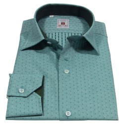 Italian collar men's shirt