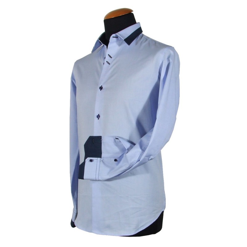 Camicia uomo azzurra