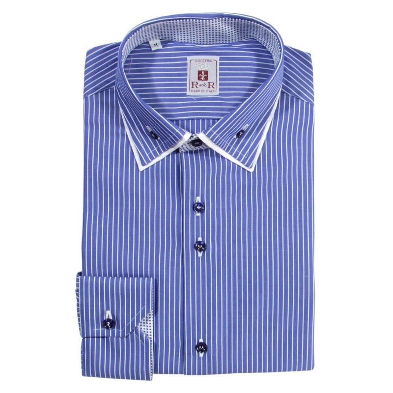 Striped men's shirt