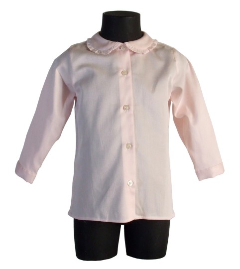 Camicia bimba RANUNCOLO ROSA