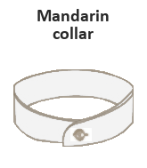Mandarin collar