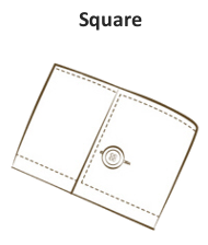 Square cuff